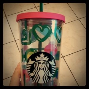 Starbucks bublebum lips tumbler